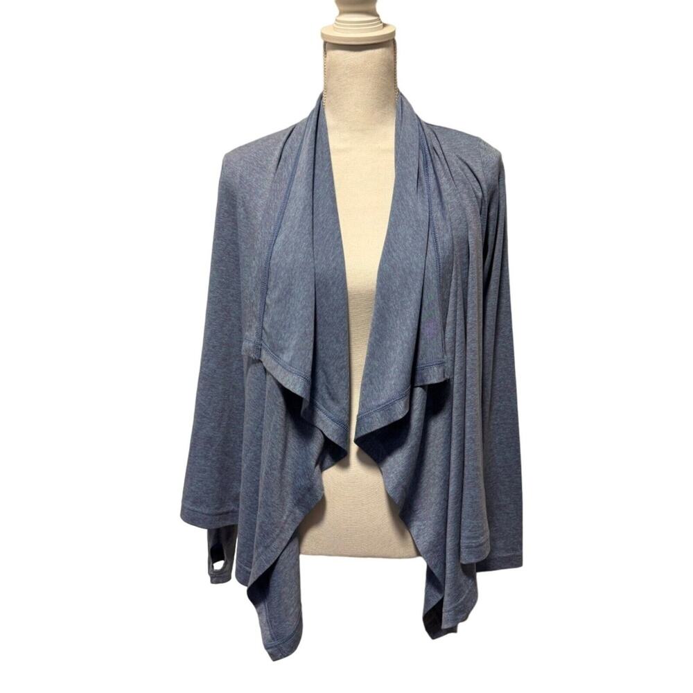 Merrell Open Front Blue XS Cardigan with Thumbholes